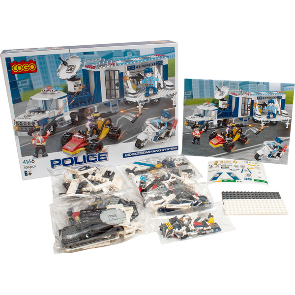 Конструктор Qunxing Toys Полиция 4166