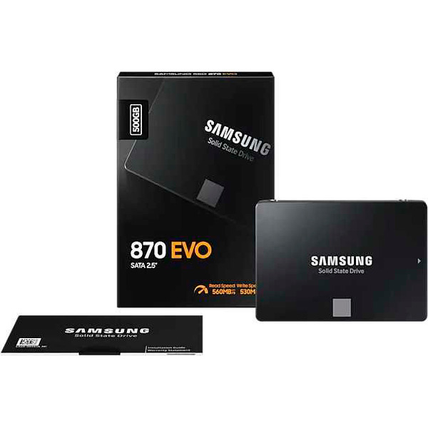 SSD Samsung 870 Evo 500GB MZ-77E500BW