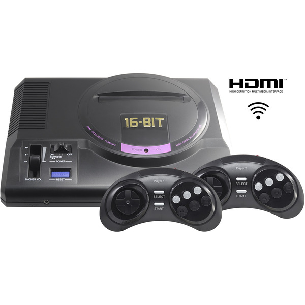 Игровая приставка Retro Genesis HD Ultra (2 геймпада, 225 игр)