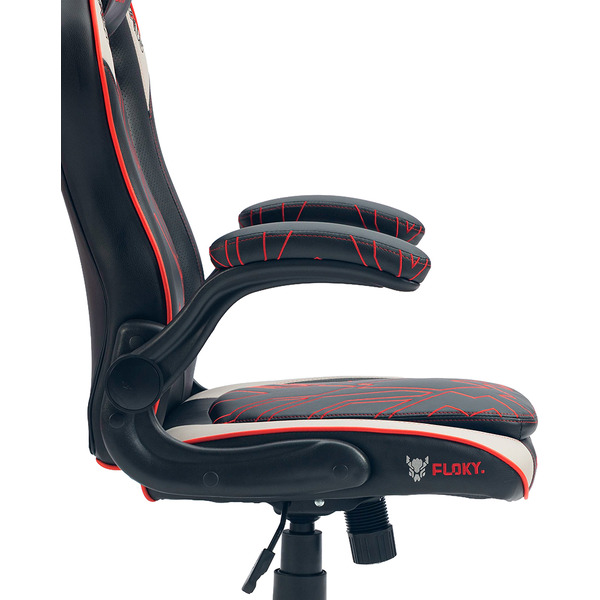 Кресло компьютерное FLOKY NEXUS Grey-Red
