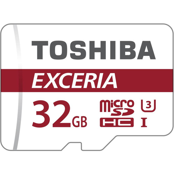 Карта памяти Toshiba SDHC-micro Card 32Gb M302 Class 10 UHS-I + adapter (THN-M302R0320EA)