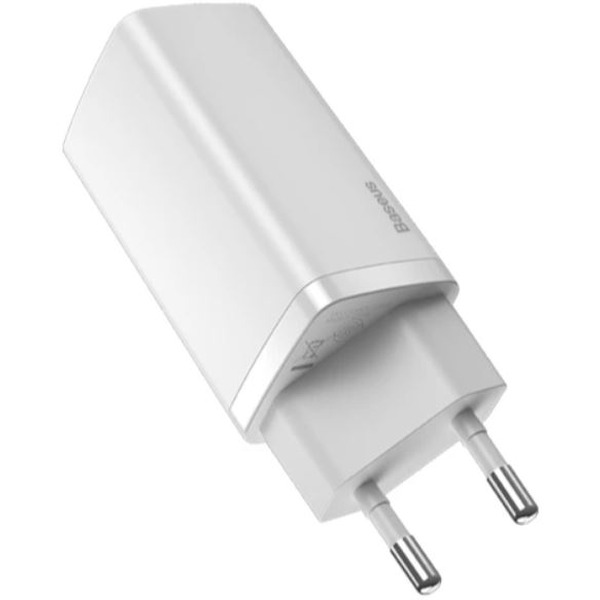 Сетевое зарядное Baseus Palm Fast Charger C+U 30W EU P1011160A213-00 (белый)