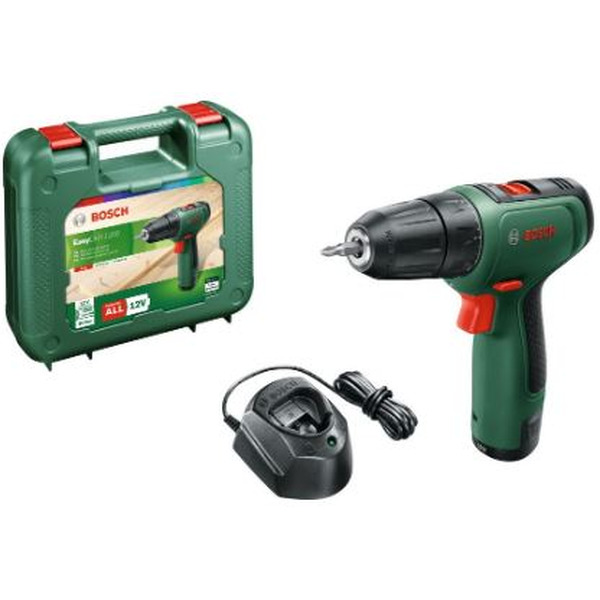 Дрель-шуруповерт Bosch EasyDrill 1200 (06039D3006) с 1-м АКБ, кейс