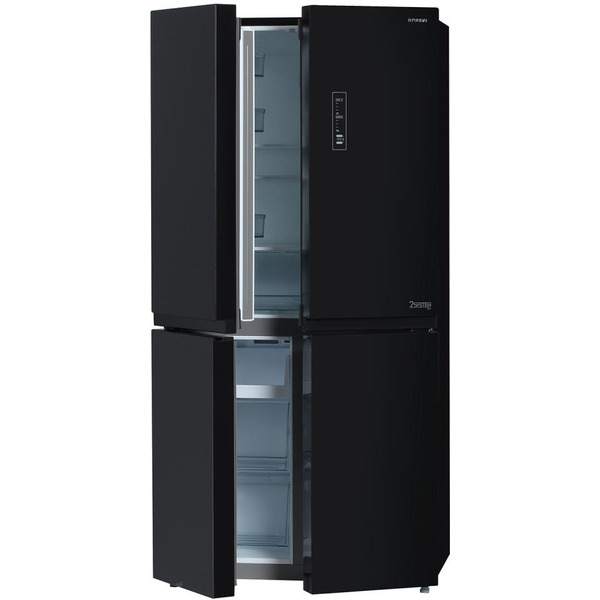 Холодильник Hyundai CM5005F (черное стекло)