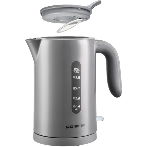 Электрочайник POLARIS PWK 1220C Water Way Pro серый