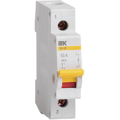 Выключатель нагрузки IEK ВН-32 1Р 63А MNV10-1-063