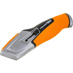 Строительный нож с выдвижным сменным лезвием Fiskars CarbonMax 1027223