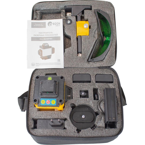 Лазерный нивелир EDON CLL 4D/40FWD(29781)