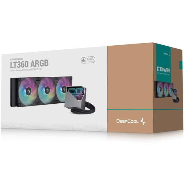 Кулер для процессора DeepCool LT360 ARGB R-LT360-BKAMNC-G-1