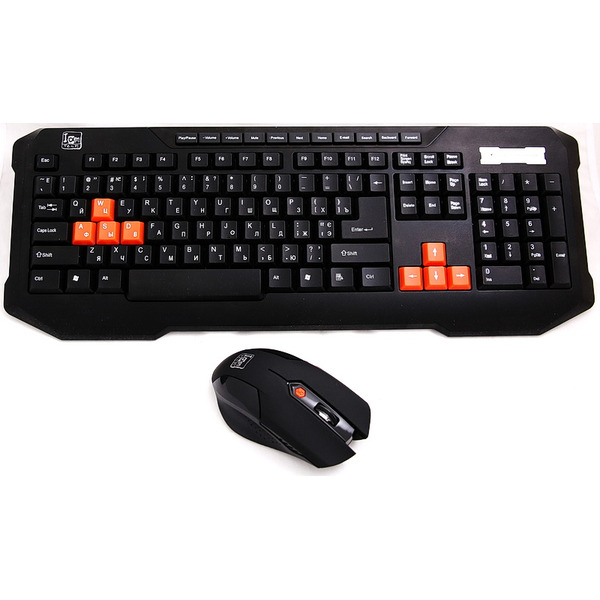 Комплект клавиатура + мышь игровая беспроводная IAMTECH PTLRTR2189B