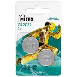 Батарейка Mirex CR2032 2 шт