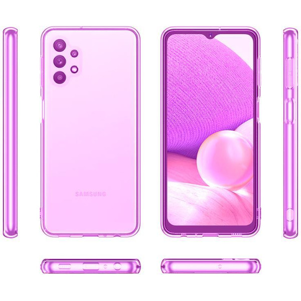 Бампер Bingo TPU 2.0mm для SAMSUNG A32 4G Фиолетовый