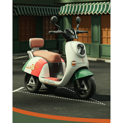 Детский мотоцикл Sundays LS316 (белый)