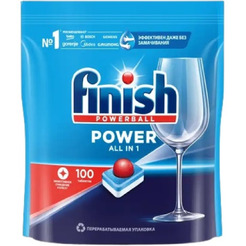 Таблетки для посудомоечной машины Finish Powerball All in 1 100 шт