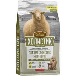 Сухой корм для собак Деревенские лакомства Холистик Премьер для мини-пород. Ягненок с рисом 7 кг