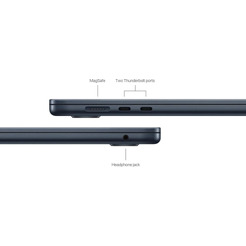 Ноутбук Apple MacBook Air 15" A3114 2024 M3 8/512GB (тёмная ночь) + Адаптер Red Line BS-01 16А