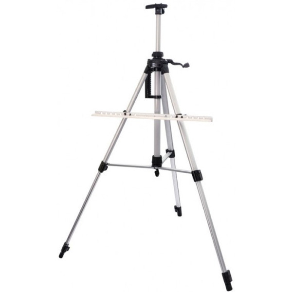 Мольберт БЕЛОСНЕЖКА 75-BS металл/серебристый