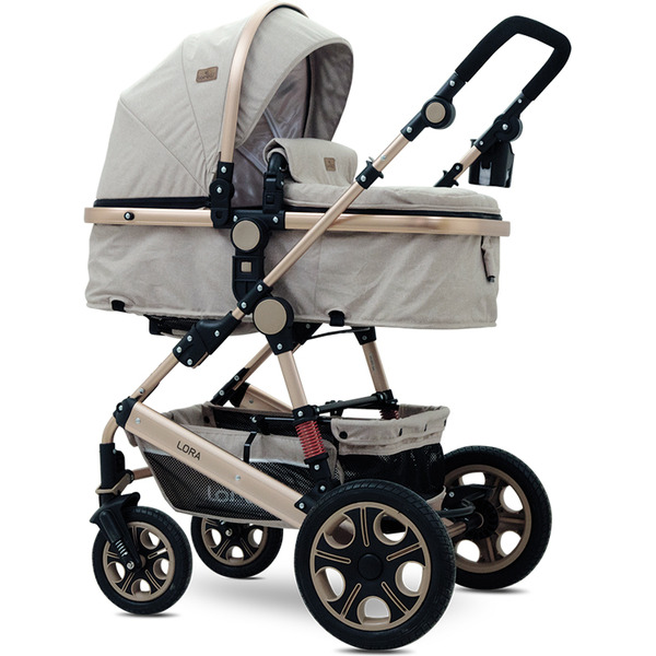 Детская коляска LORELLI Lora 3в1 (бежевый)