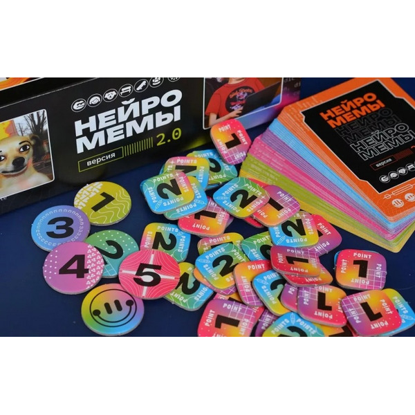 Настольная игра Магеллан Нейромемы 2.0 Генератор огненного настроения MAG119957