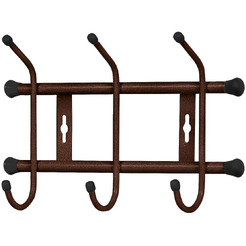 Вешалка настенная НИКА ВН3/А (медный антик)