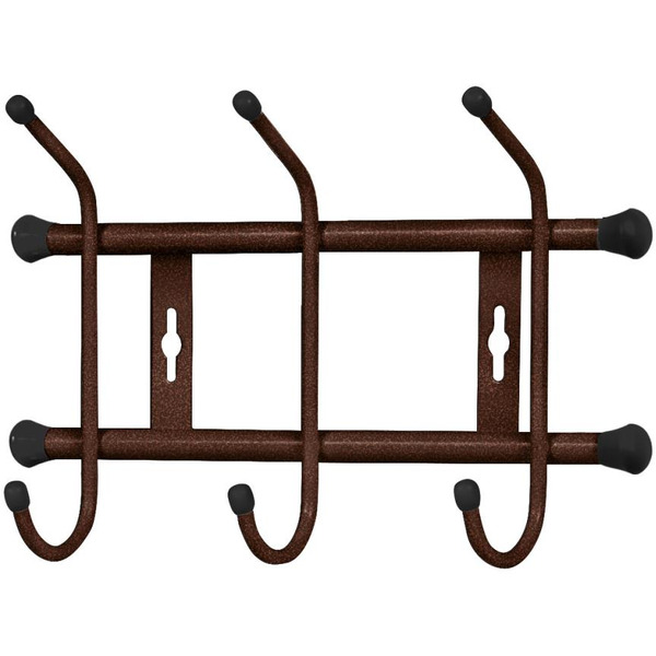 Вешалка настенная НИКА ВН3/А (медный антик)