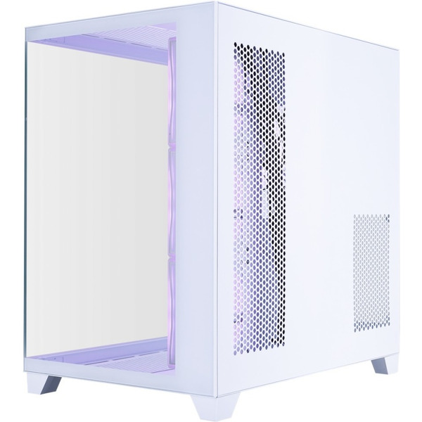 Корпус 1stPlayer MV8-TP MV8-TP-WH-3F7R-W-1F7-W (белый)