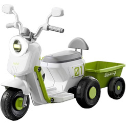 Электромотоцикл Pingxiang BDL688 6V7AH (белый)