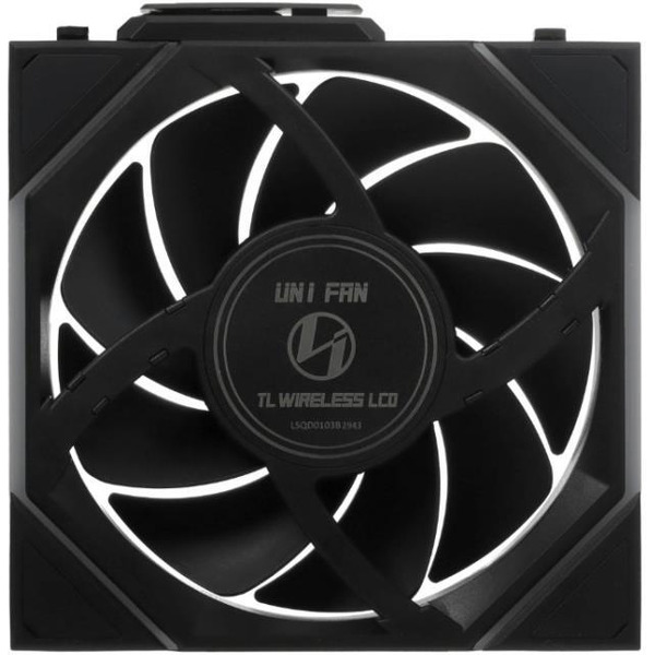 Вентилятор для корпуса Lian Li Uni Fan TL120 LCD Wireless Черный (G99.12TLLCD1W1B.00)