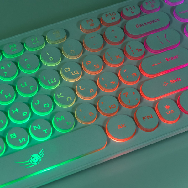 Клавиатура Dialog Gan-Kata KGK-16U (белый)