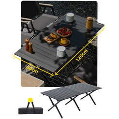 Стол походный раскладной Happy Home HH-048 120см (черный)
