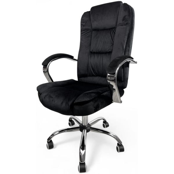 Кресло Calviano Bravo (черный велюр)