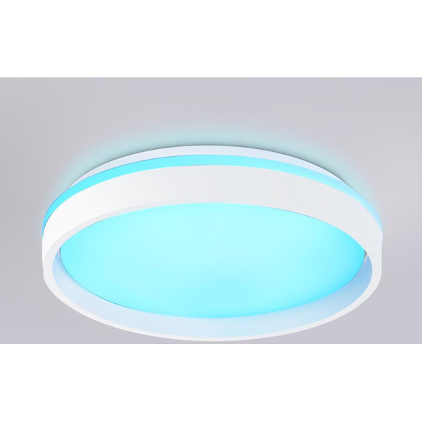 Потолочный светодиодный светильник Ambrella Orbital FZ601 WH/GD (белый/золото)