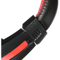 Наушники Oklick HS-L200 (черный/красный)