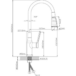 Смеситель Econoce D35 750 EC0753
