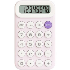 Калькулятор Deli EM10 (фиолетовый)