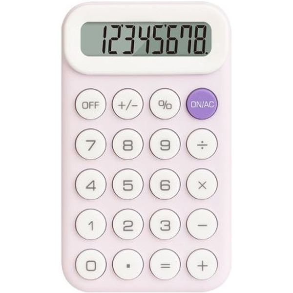Калькулятор Deli EM10 (фиолетовый)