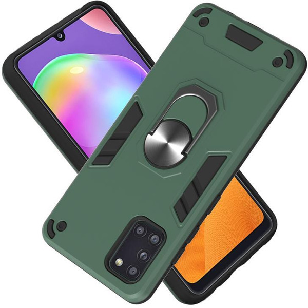 Бампер Bingo Warrior для Samsung Galaxy A31 (зеленый)