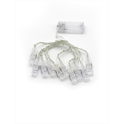 Светодиодная гирлянда ArtStyle Прищепки CL-N205WW