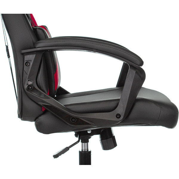 Кресло геймерское Бюрократ Zombie Driver (черный/красный)