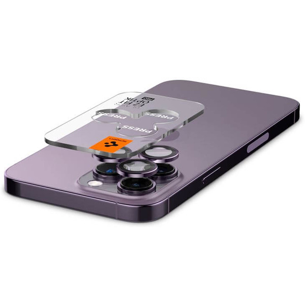 Защитное стекло Spigen Optik Ez Fit Camera для iPhone 14 Pro/14 Pro Max AGL05597 (2шт)