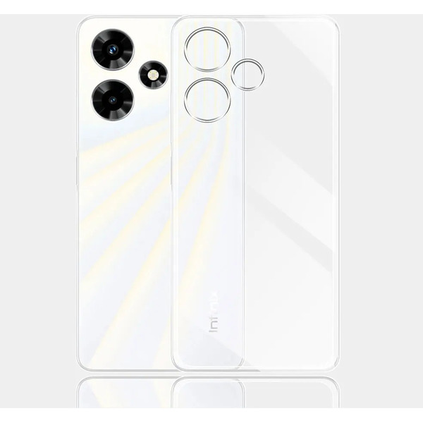 Бампер Bingo TPU для INFINIX Hot 30 Play (белый)