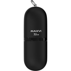 USB флеш Maxvi SF 32GB FD32GBUSB20C10SF (черный)