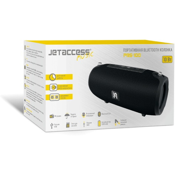 Беспроводная колонка Jet.A PBS-100 (красный)