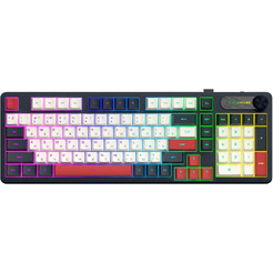 Клавиатура FURYCUBE IP98S PRO (бежевый/темно-синий/бордовый)