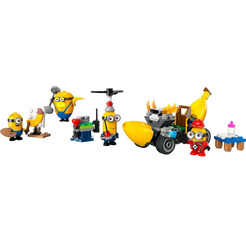 Конструктор Lego 75580 (Minions, Миньоны и машина-банан)