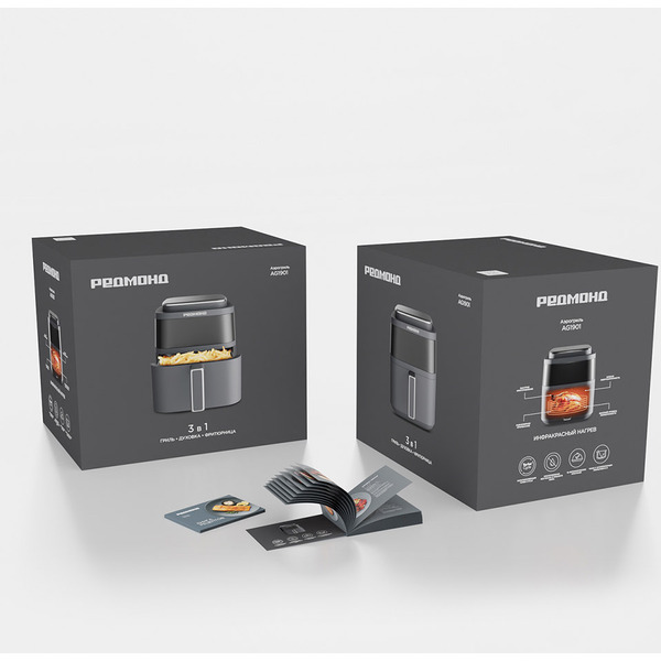 Аэрогриль РЕДМОНД AG1901 (Серый)