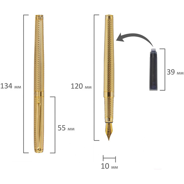 Ручка подарочная перьевая VERSUS GALANT 143528