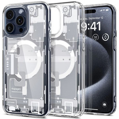 Чехол для телефона Spigen Ultra Hybrid Zero One (MagFit) для iPhone 15 Pro ACS07036 (белый/разноцветный)