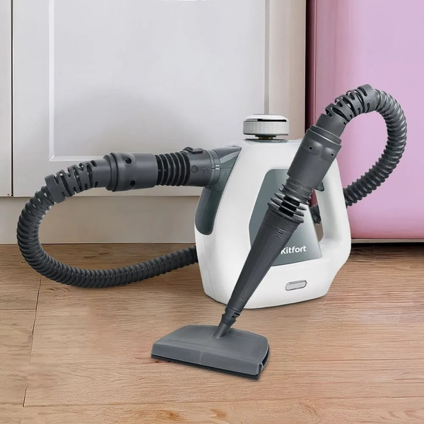 Пароочиститель KITFORT KT-918-2 (серый)