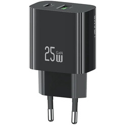 Сетевое зарядное Usams CC315 T65 25W (черный)